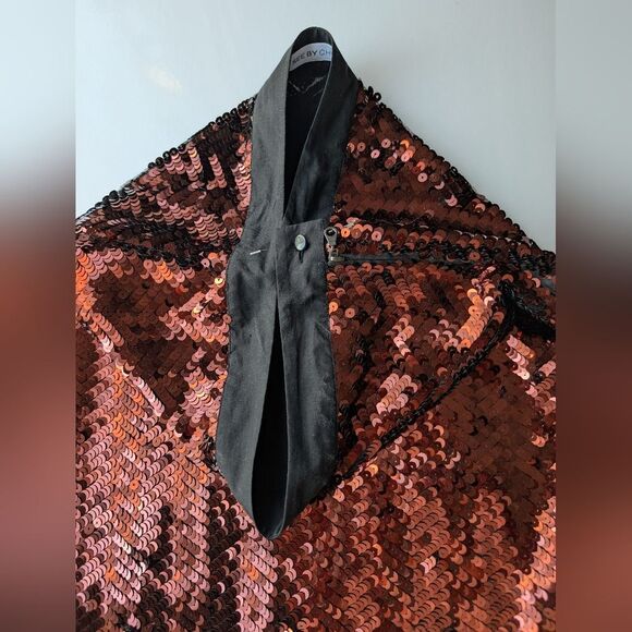 CHLOÉ See by Chloe Sequin Skirt Bronze Pencil $1300 Small - Picture 5 of 14
